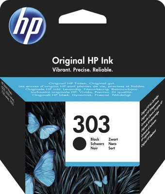 Produktbild von HP 303 Black Original Ink Cartridge Druckerpatrone 1 Stück(e) Standardertrag