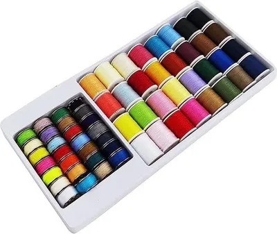 Productafbeelding van Nailgaren, naaiset voor huishoudelijk gebruik, 60 kleuren