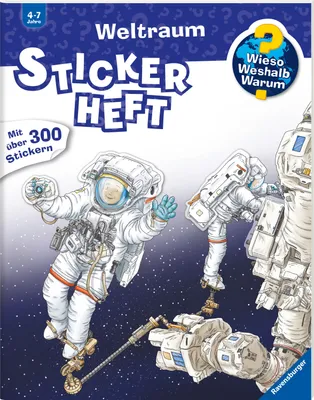 Produktbild von Wieso? Weshalb? Warum? Stickerheft: Weltraum