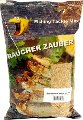 Produktbild von FTM Räuchermehl 500g Buche würzig - Mehl zum Fisch Räuchern