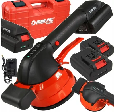 Produktbild von Akku SaughebeFliesenmaschine 2x Batterie 2Ah Automatische Fliesenwerkzeug Fliesenleger Fliesen Maschine Wandfliesenmaschine Fliesenvibrator