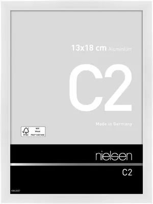 Obrázek produktu pro Nielsen hliníkový fotorámeček C2 13x18 cm bílý glossy