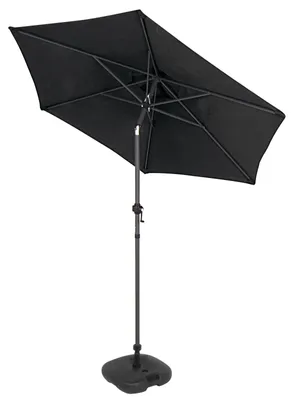 Produktbild von Alu Sonnenschirm 2 Meter Gartenschirm Balkon Schirm Terrasse