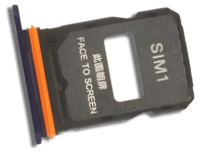 Produktbild von Ersatz Dual-SIM-Kartenhalter für Xiaomi 17T Pro (2602EPTC0G), Schwarz