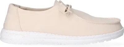 Produktbild von HEYDUDE Wendy Slub Canvas Damen Halbschuhe Natural Größe 38