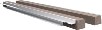 Produktbild von Rittal VX 8618.813, Kabelkanal, Aluminium, Grau, 4 Stück(e)