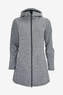 Produktbild von ELKLINE MORNING DEW Damen Winddichter Strick-Fleecemantel