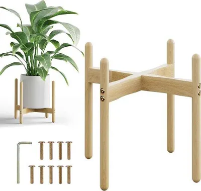 Obrázok produktu pre Malý drevený stojan na rastliny 248 x 229 cm do interiéru