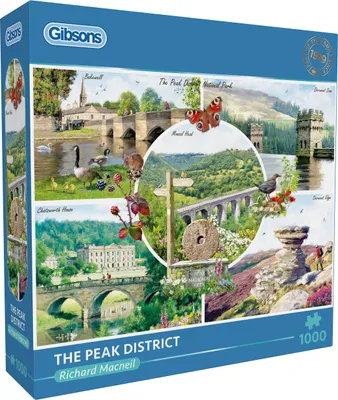 Obrázek produktu pro Gibsons The Peak District, 1000 kusů