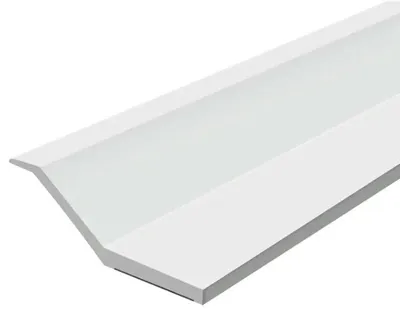 Image de Joint d'étanchéité pour porte de garage - Bande de caoutchouc résistante aux intempéries, 300 cm, blanche