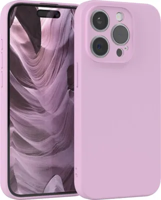Produktbild von EAZY CASE - TPU Hülle für Apple iPhone 15 Pro, TPU Case stoßfeste Handyhülle, weiches Cover mit Kameraschutz, Silikonhülle in Lila