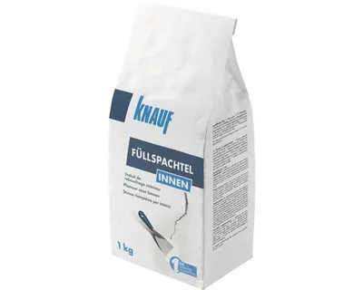 Produktbild von Knauf Füllspachtel Innen schnell trocknend leicht schleifbar universell einsetzbar 1 kg