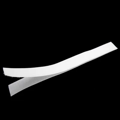 Paar Klettband zum Annähen 20cm x 20mm weiß