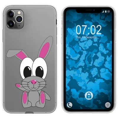 Produktbild von PhoneNatic Case kompatibel mit Apple iPhone 11 Pro Max Silikon-Hülle Cutiemals M4