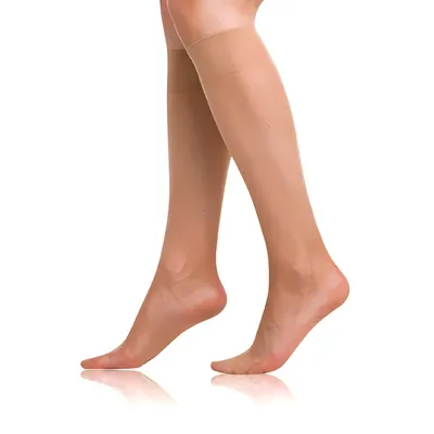 Obrázek produktu pro FLY KNEE HIGHS 15 DEN - Silonkové podkolenky - almond