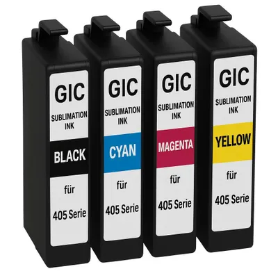 Produktbild von 604XL Multipack mit 4 GIC Sublimationspatronen B/C/M/Y - ersetzt C13T10H64010