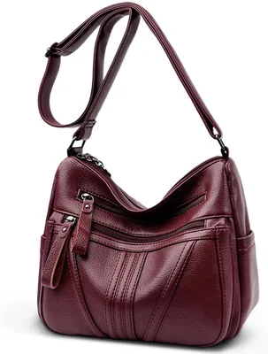 Produktbild von Elegante Schultertasche für Damen mit vielen Fächern