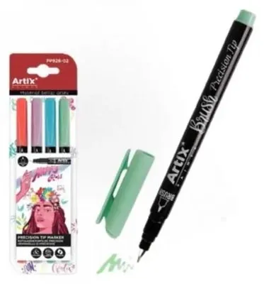 Obrázek produktu pro Fixy s přesnou špičkou Happy Colors, 4 barvy – Artix
