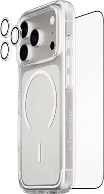 Produktbild von PanzerGlass ® | CARE by ® 3-in-1 Explorer Set iPhone 17 Pro, Apple, Apple - iPhone 17 Pro, Trockene Anwendung, Kratzresistent, Schockresistent, Transparent, 1 Stück(e)