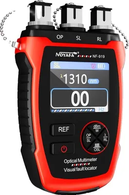 Immagine prodotto di Tester per cavi in fibra ottica, dispositivo multifunzionale, design compatto, NF-919