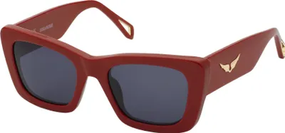 Zdjęcie produktu dla Zadig&Voltaire SZV411 Rosso, gładki, 51/20/140 – damskie okulary przeciwsłoneczne