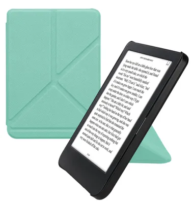 Produktbild von kwmobile Schutzhülle für Kobo Clara BW / Clara Colour / Tolino Shine (5) / Shine Color Hülle - Kunstleder Case - eReader Klapphülle mit Auto Sleep