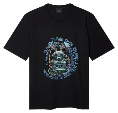 Produktbild von Paul Smith - T-Shirt für Herren, Schmal zulaufend GT24161 (XXL) (Schwarz)