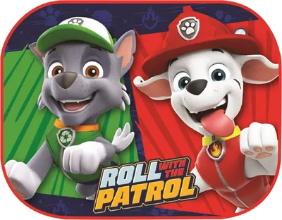 Image de PawPatrol Pare-soleil pour vitres de voiture | 44x35cm | 2 pièces