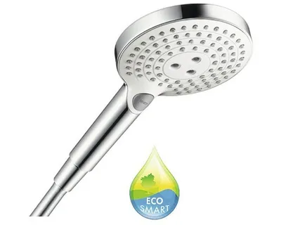 Obrázok produktu pre Hansgrohe Raindance Select S, Ručná sprchová hlavica, Chróm, Biela, Múr