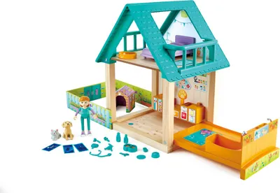 Produktbild von Hape FURRY FRIEND VET SET, Bauernhof, 3 Jahr(e), Mehrfarbig