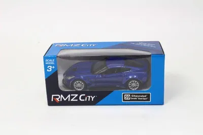 Image de Modèle RMZ Chevrolet Corvette Sport bleu K-957