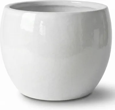 Zdjęcie produktu dla Doniczka ceramiczna Provencelia ROMULUS Kremowy, Ø21 cm x H15 cm, mrozoodporna