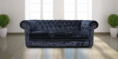 Produktbild von Chesterfield Design Luxus Polster Sofa Couch Sitz Garnitur Leder Textil Neu #246