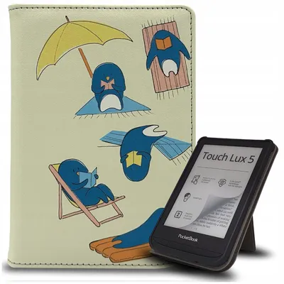 Produktbild von Exoguard Schutztasche für Pocketbook E-Reader mit Standfunktion