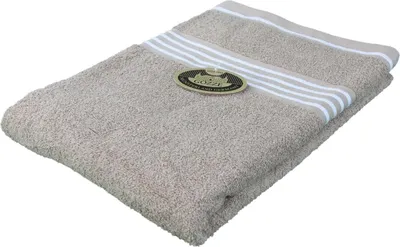 Produktbild von Gözze Frottierserie Rio nougat Borte weiss Duschtuch 70 x 140 cm
