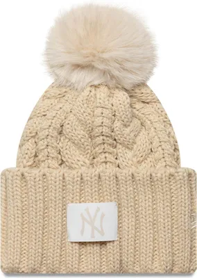 Produktbild von New Era Kinder Mädchen Wintermütze - NY Yankees beige Youth