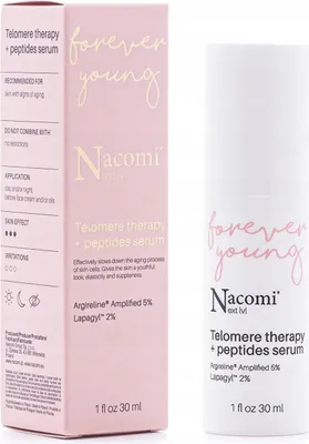 Produktbild von Nacomi Ultimative Telomertherapie mit Peptiden, 30ml Anti-Aging Sérum