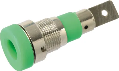 Immagine prodotto di Presa incorporata 4 mm, 24 A, verde