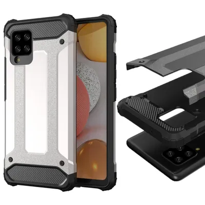 Produktbild von Hybrid Armor Samsung Galaxy A42 5G Silber