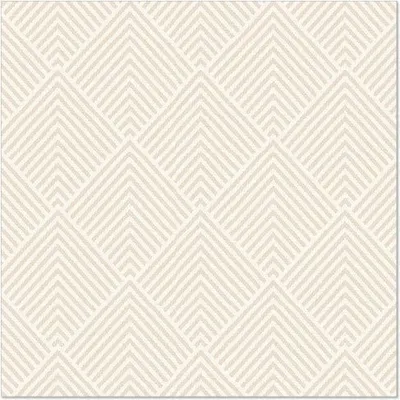 Produktbild von Papstar Servietten, champagner "ROYAL Collection" 1/4-Falz 40 x 40 cm "Elegance" 5 x 50 Stück