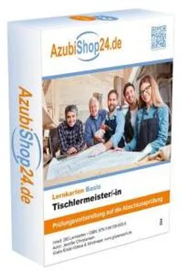Produktbild von Lernkarten Tischlermeister