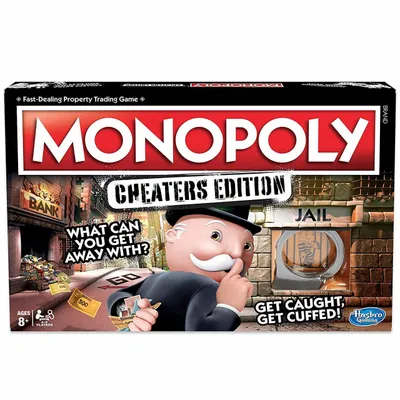 Produktbild von Monopoly Cheaters Edition - Familien-Brettspiel