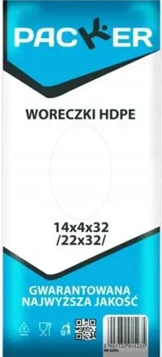 Zdjęcie produktu dla Nd39_398922 Torebki Fol Hdpe 260X350 Packer Fol O