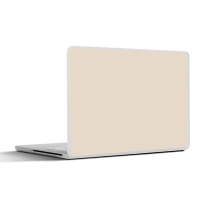 Produktbild von MuchoWow® Laptop Aufkleber Sticker Cover Hell - Beige - Farbe - Unifarben 30x22 cm - Laptop-Sticker