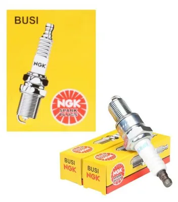 Image de 2 bougies d'allumage BPR9ES NGK, qualité SAE, référence 7788