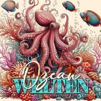 Produktbild von Ocean Worlds Coloring Book for Adults