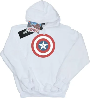 Produktbild von Marvel - "Civil War" Kapuzenpullover für Jungen BI5637 (152-158) (Weiß)