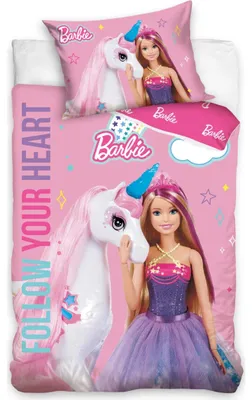 Zdjęcie produktu dla Pościel do łóżeczka Barbie a Duhový Jednorožec