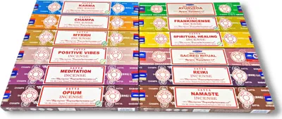 Produktbild von Satya Räucherstäbchen x LAVISA, Meditation, Aromatherapie, Räuchern, Weihrauch, Duft (Spirituelle Mischung)
