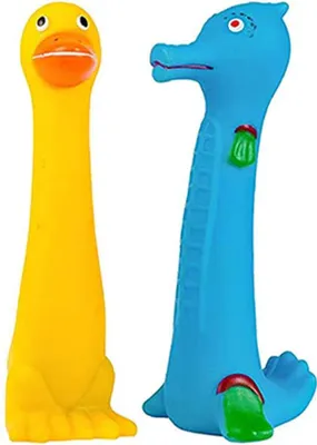 Produktbild von Sunflex Aqua Zoo 2er Set Tauchtiere Ente und Seeungeheuer | Wassertier Badetier Badespielzeug Tauchen Tauchspielzeug